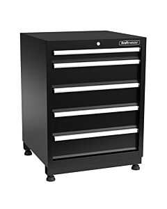 Kraftmeister Pro armoire à outils 5 tiroirs noir