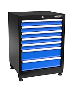 Kraftmeister Premium armoire à outils 7 tiroirs bleu