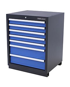 Kraftmeister Premium armoire à outils 7 tiroirs bleue