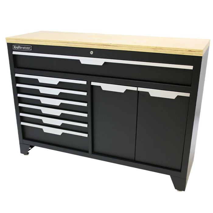 Kraftmeister Standard armoire à outils XL contreplaqué noire