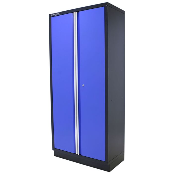 Kraftmeister Standard armoire haute avec 2 portes bleues