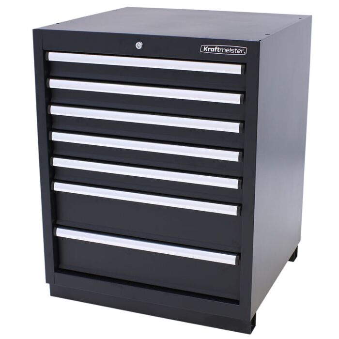 Kraftmeister Pro armoire à outils 7 tiroirs noire