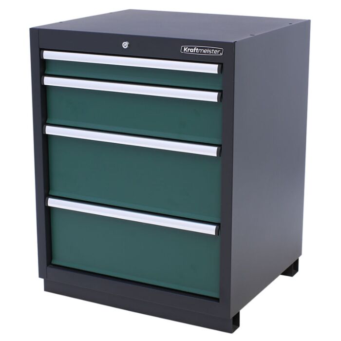 Kraftmeister Premium armoire à outils 4 tiroirs verte