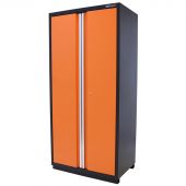 Armoire haute double porte Premium orange - Kraftmeister