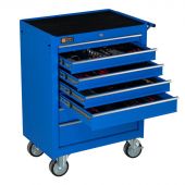 Servante mobile d'atelier remplie 7 tiroirs 209 pièces bleu - George Tools