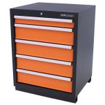 Armoire à outils 5 tiroirs Premium orange - Kraftmeister