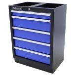 Armoire à outils 5 tiroirs Standard bleu - Kraftmeister