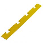 Dalle PVC clipsable pièce du bord female jaune