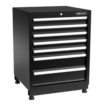 Kraftmeister Pro armoire à outils 7 tiroirs noir