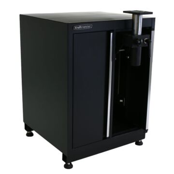 Kraftmeister Pro armoire avec système de pliage d'étau noire