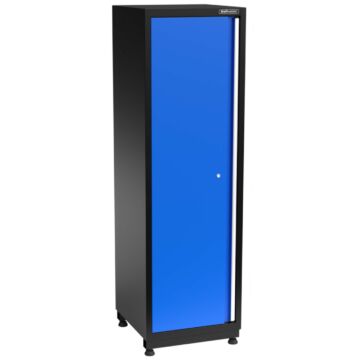 Kraftmeister Premium armoire haute 1 porte bleu
