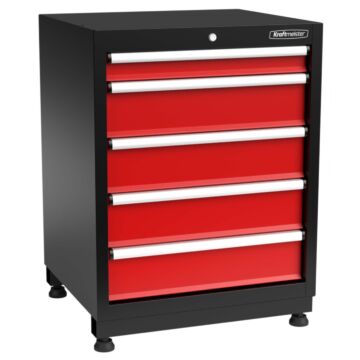 Kraftmeister Premium armoire à outils 5 tiroirs rouge