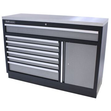 Kraftmeister Standard armoire à outils XL inox gris