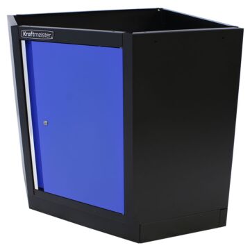 Kraftmeister Standard armoire d'angle bleu