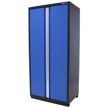 Kraftmeister Premium armoire haute 2 portes bleues