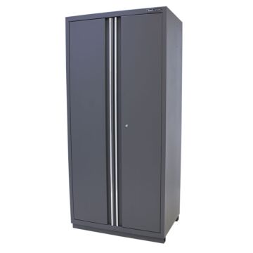 Kraftmeister Premium armoire haute 2 portes gris